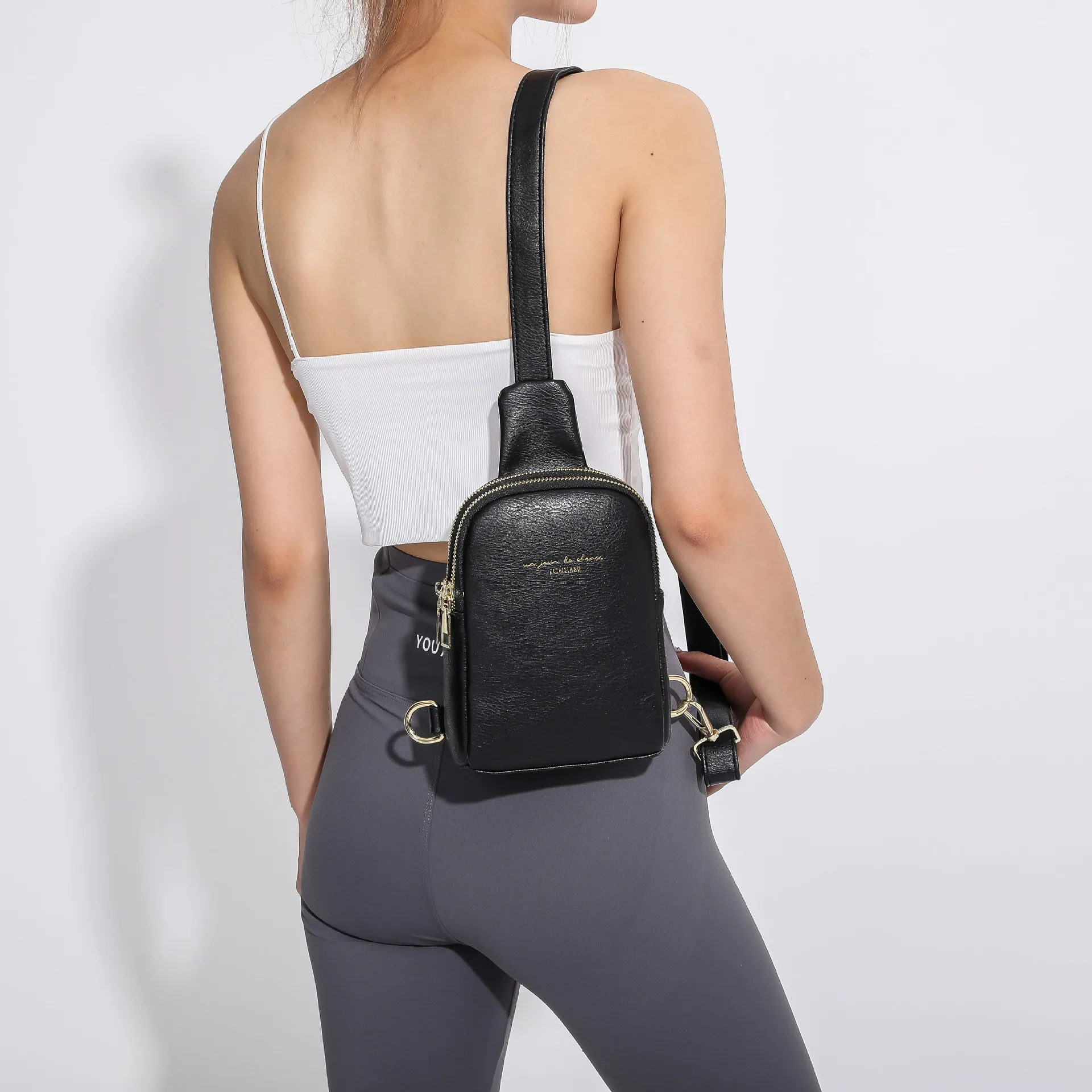 Neue Ankunft Kleine Umhängetasche für Frauen Männer Reise Geldbörsen Anti Diebstahl Cross Body Tasche für Frau Fanny Packs Sport Tasche – Detail 7