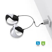 VR Magnetic Charging Cable For PS VR2 Controller Fast Charger Line 2 In 1 USB To Type C Elbow Cables for  PS5/PSVR2 Accessories - Image 5