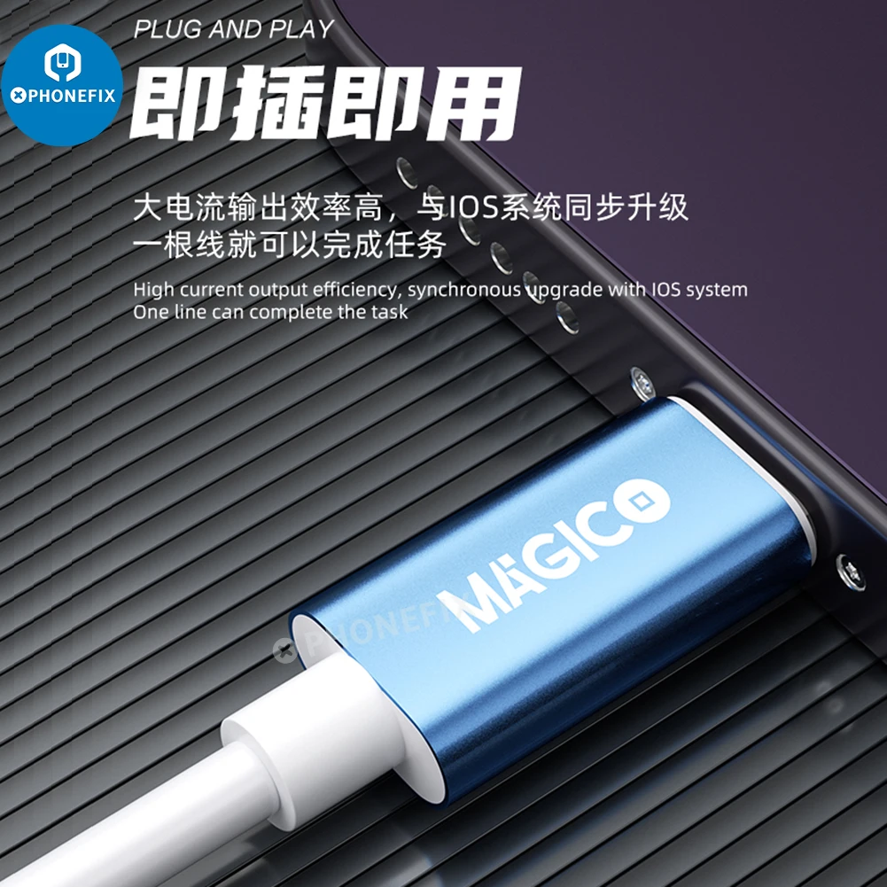 Magico Repair-Easy Cable для iPhone iPad автоматическое восстановление режима DFU мигает восстановление материнской платы проверка серийного номера (art.: 3a370f52ffa) - 3a370f52ffa