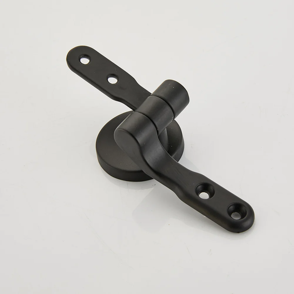 Universal Toilet Seat Hinges Replacement Hinges Set Toilet Lid Accessories Repair Kit Fits Most Seats Cover Lid Gold Black