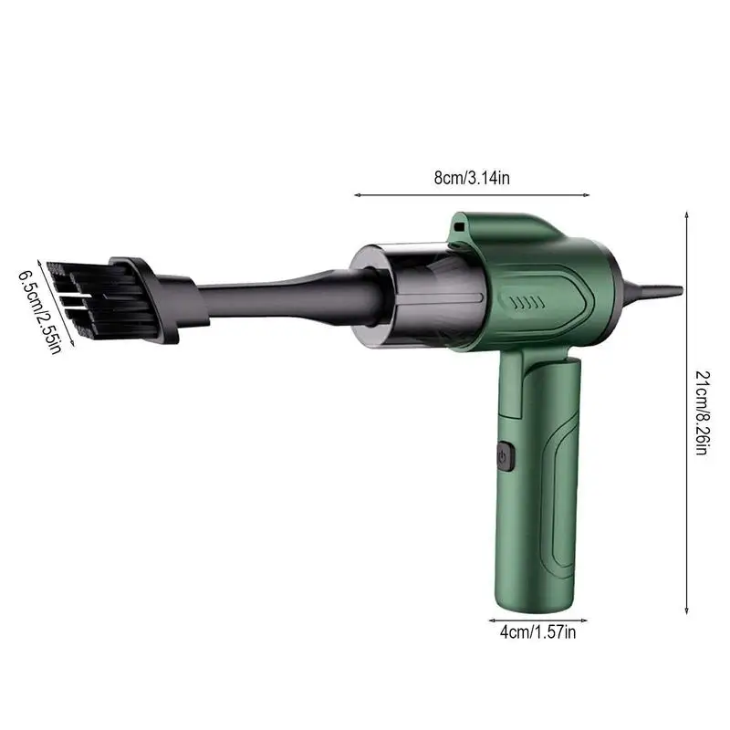 Handheld Vacuum Cleaner Wireless Compressed Air Duster Rechargeable Cordless Portable Car Home Computer Keyboard Cleaner