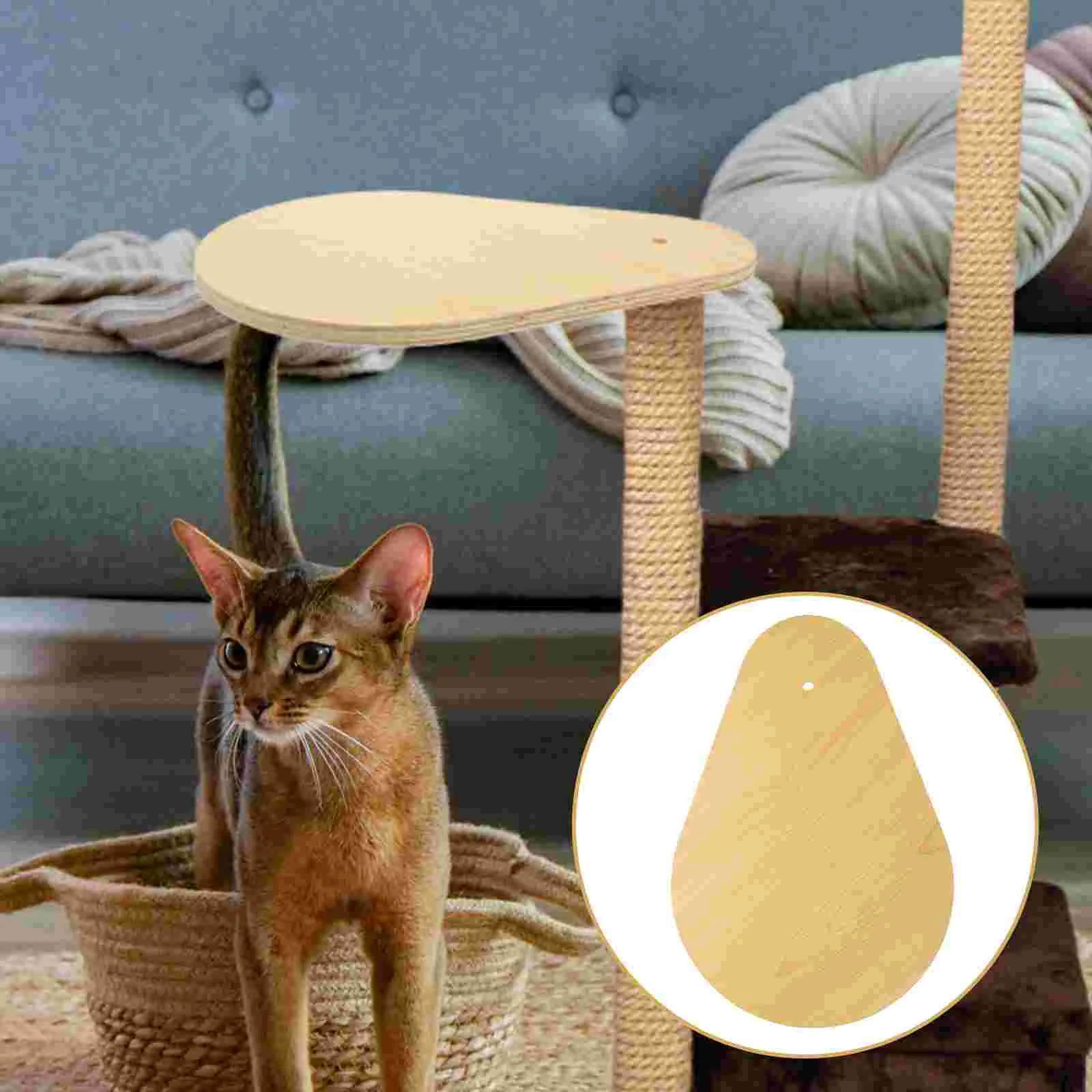 

Cat Scratching Shelf Kitten Climbing Platform Board Cat Tree Tower Sky Platform Cat Frame Cat Tree Diy Self-Made Accessories