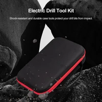 Portable Electric Drill Tool Storage Bag Oxford Cloth Electrician Hardware Organizer Large Capacity Electrician Hardware Tools B 2