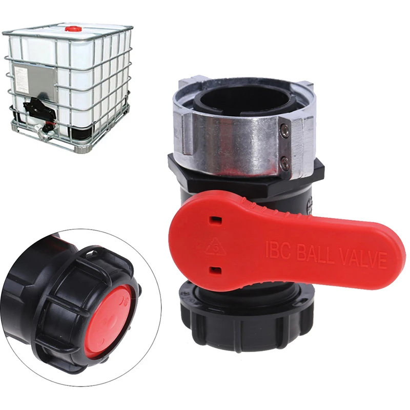 75mm 1000L Water IBC Tank Container Ball Valve DN50 Ton Barrel Ball Valve