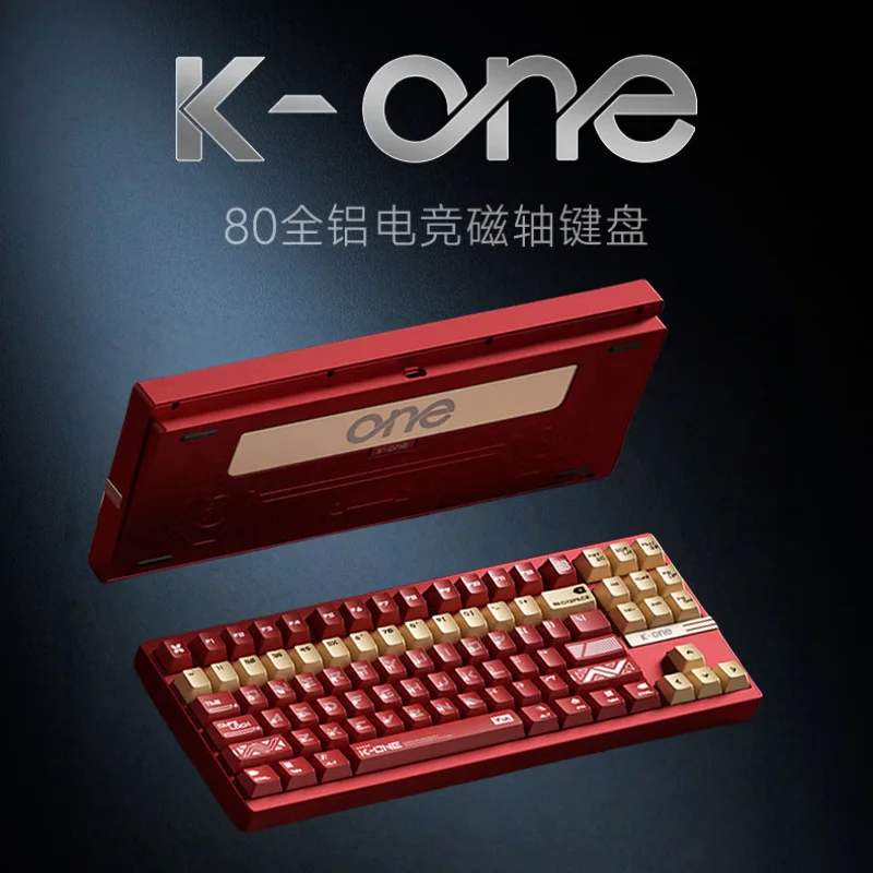 WEIKAV X MORKBLADE K-One80 Esports Magnetic Switch Keyboard 8000HZ