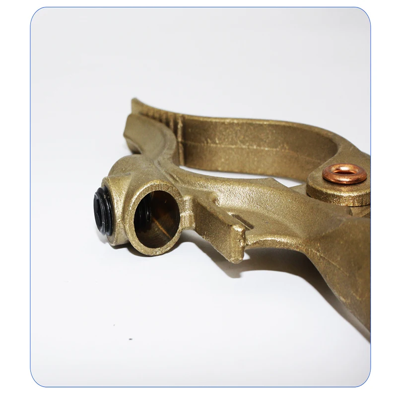 T-style Welding Ground Clamp 500A Brass Welding Ground Earth Clamp Machine For MIG/MMA/TIG/Plasma