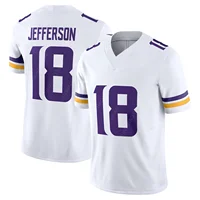 American Football Quarterback print Short Sleeve Man Women Summer Justin Jamal Jefferson Tee 2024 New Style cool Breathable Top 1