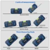 SHAHE Dual Axis Digital Protractor Inclinometer Rechargable Digital Angle Finder Level Box With Optional Wireless transmission 4