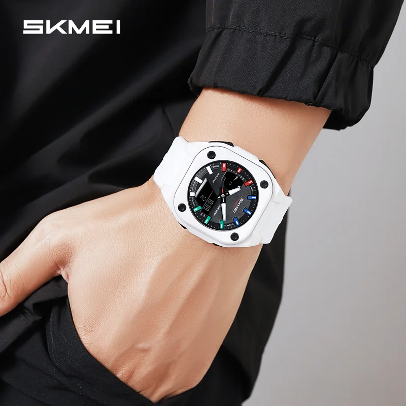 SKMEI 2328 Digital Electronic Watch LED Shockproof Sports Quartz Watches for Mens Women Waterproof Wristwatch Clock Reloj Hombre