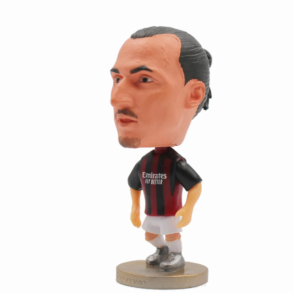 Action Figures Toys 6.5cm KAKA Pirlo Maldini Inzaghi Nesta 2.5in AC Activity Doll