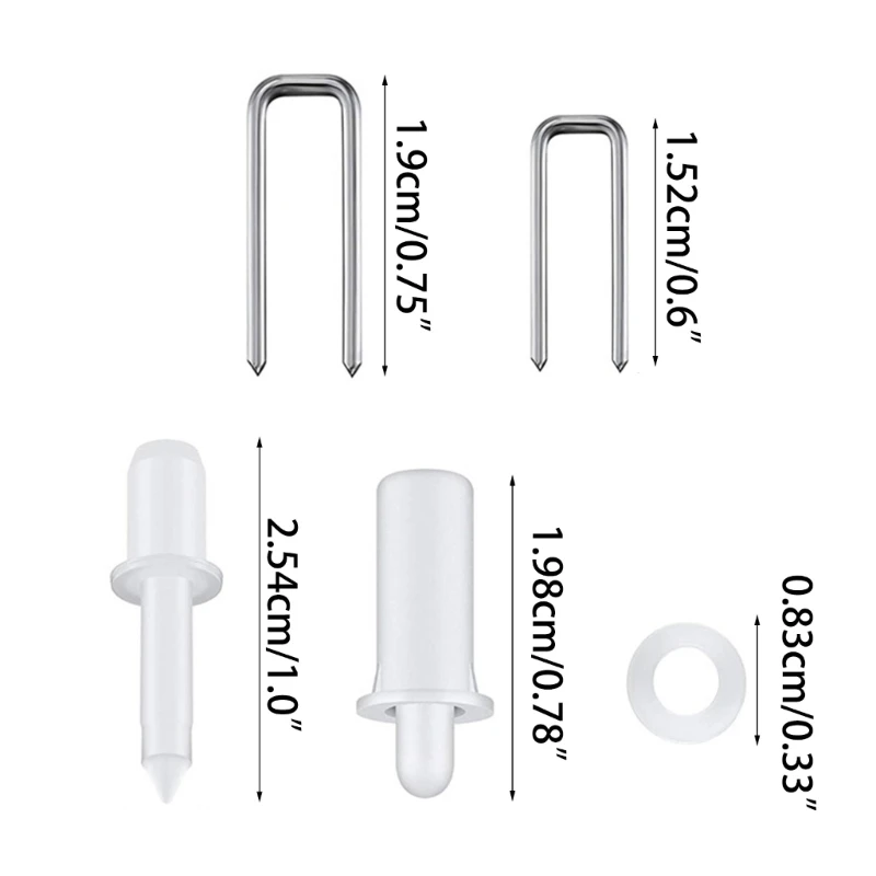 Plantation Shutter Tilt-Rod Louvers Shutter Repair Pins Plantation Shutters Washers 85Pcs
