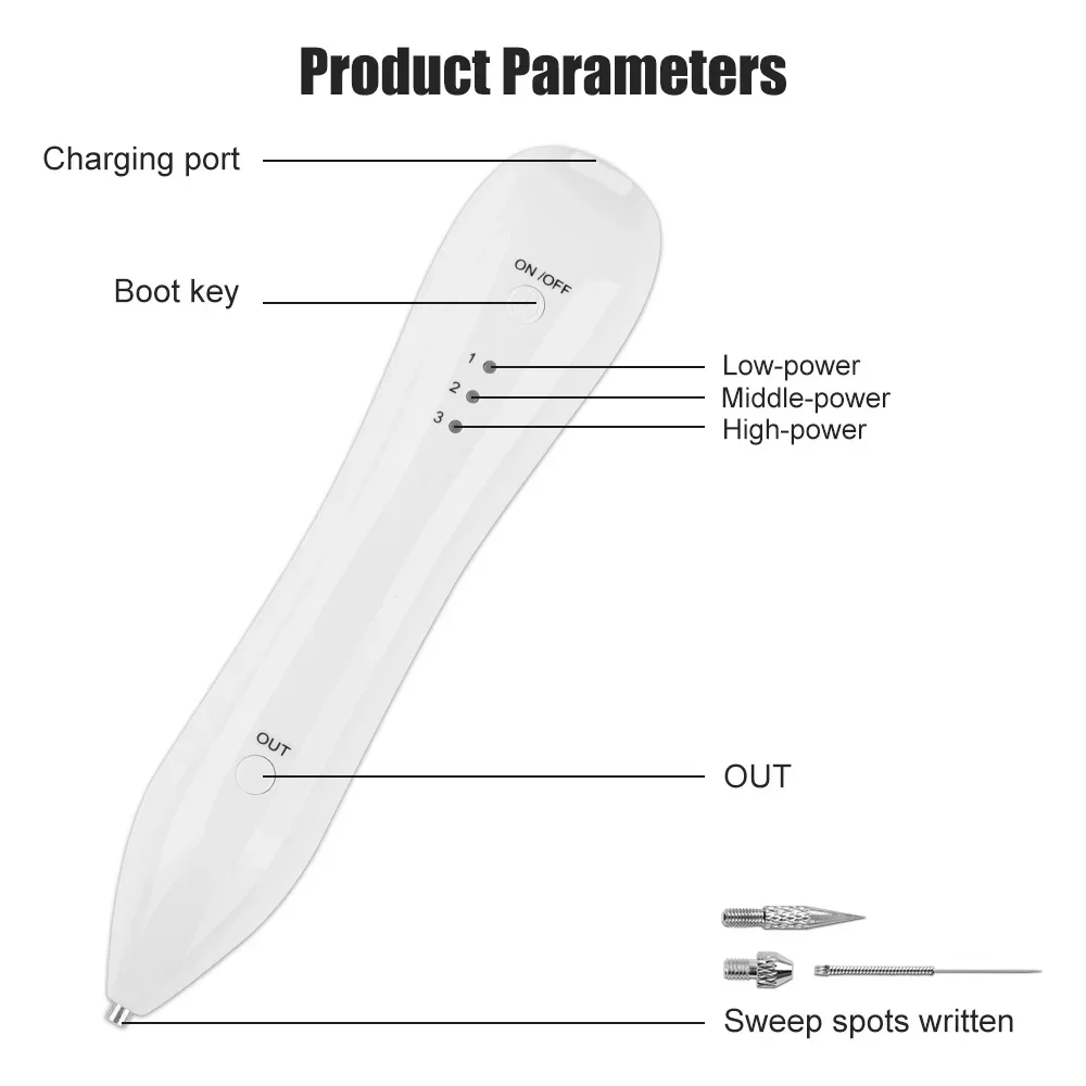 Pen Salon Plasma Pen Black Dots Vacuum Cleaner Laser Freckle Removal Machine Skin Mole Dark Spot Face Wart Tag Tattoo Remover skin tag removal tool skin tag removal pen
