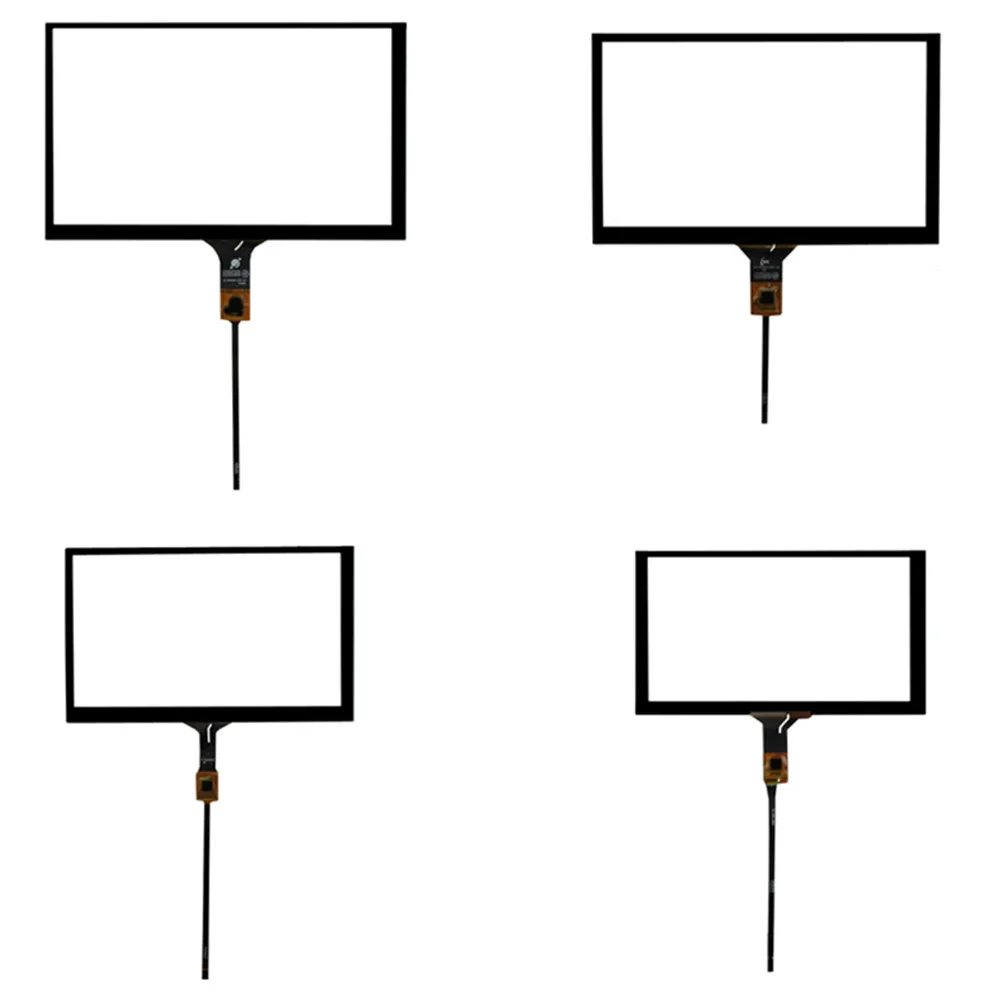 Tela de Toque Capacitiva para Carro Painel Multimídia Navegação Gps Dvd Universal 62 Polegadas Gt911