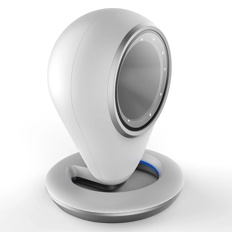 Omnidirectional Desktop Barcode Scanner Sense Automático 1d 2d qr Code Data Matrix Reader Usb Bar Code para Supermercado Varejo - Imagem 2