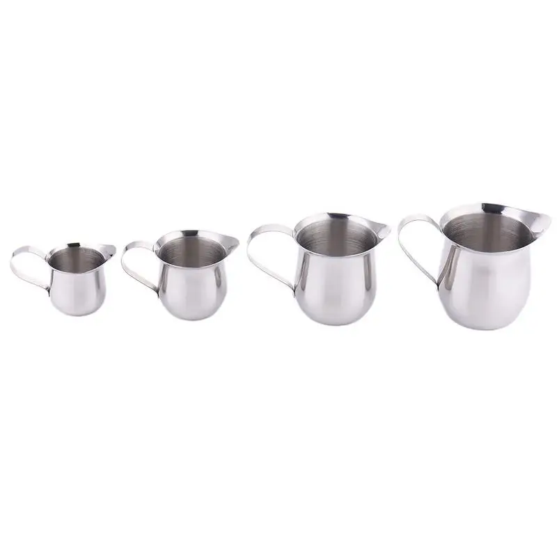 Stainless Steel Milk Frothing Pitcher Espresso Steam Coffee Barista Craft Latte Cappuccino Milk Cream Cup Frothing Jug Pitcher