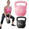 Water-filled Kettlebell Soft Kettlebell Shock-Proof Kettlebell Weights Anti Slip Grip Hand Weights for Home Gym Equipment