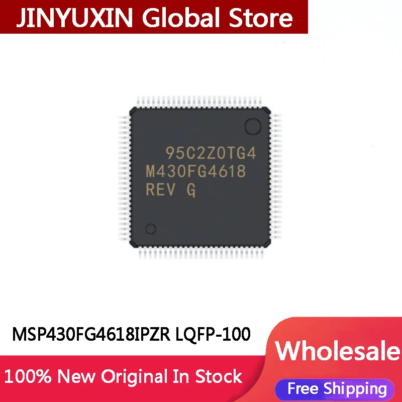 

Микросхема MSP430FG4618IPZR M430FG4618IPZ LQFP100, 10 шт., оптовая продажа