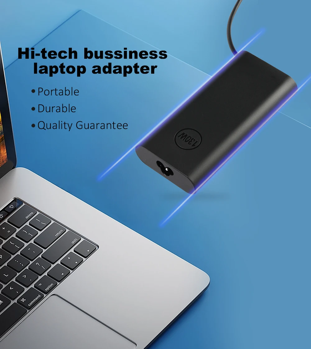 USB C타입 노트북 충전기, DELL XPS 15, 17 9520, 9575 9500 9700, DELL Precision 5530, 2in 1, 5550 5560, 5570, 5750 3560, 20V,