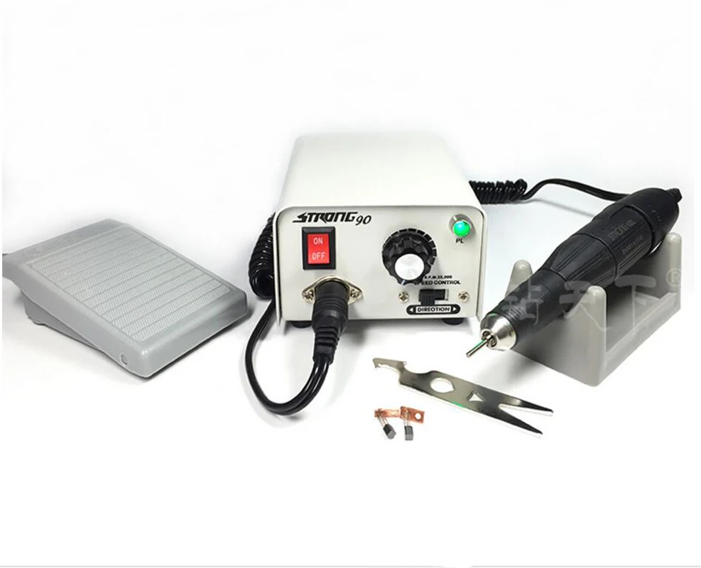 110vNailpolishingJewelryToolsMicromotorStrongmicromotor