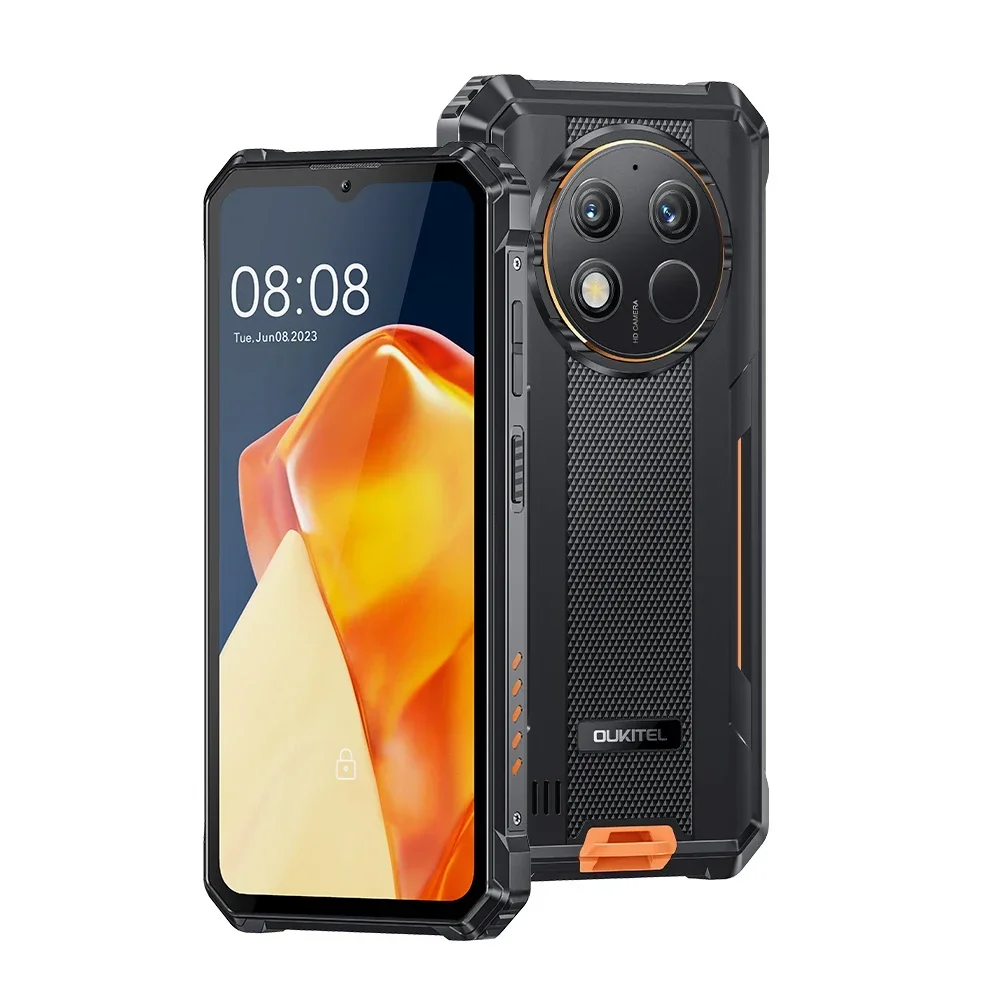 New Oukitel WP28S Rugged 4G Smartphones 6.52Inch HD Octa Core 4GB+