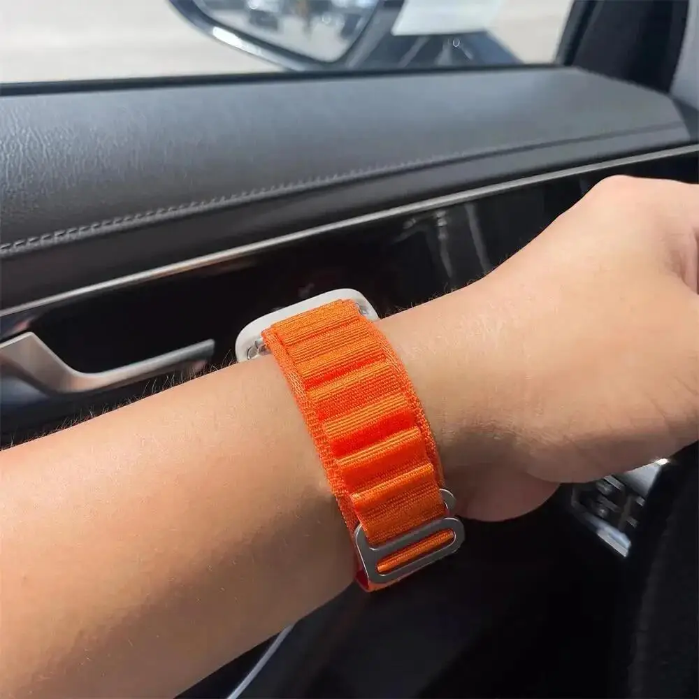 Alpine Loop Nylon Strap - 22mm/20mm Adjustable Premium Band