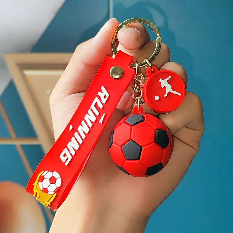 ZAKOL New Trendy Football Key Chain European Cup Accessories Keychain For Decorative Backpack Wholesale - Image 4