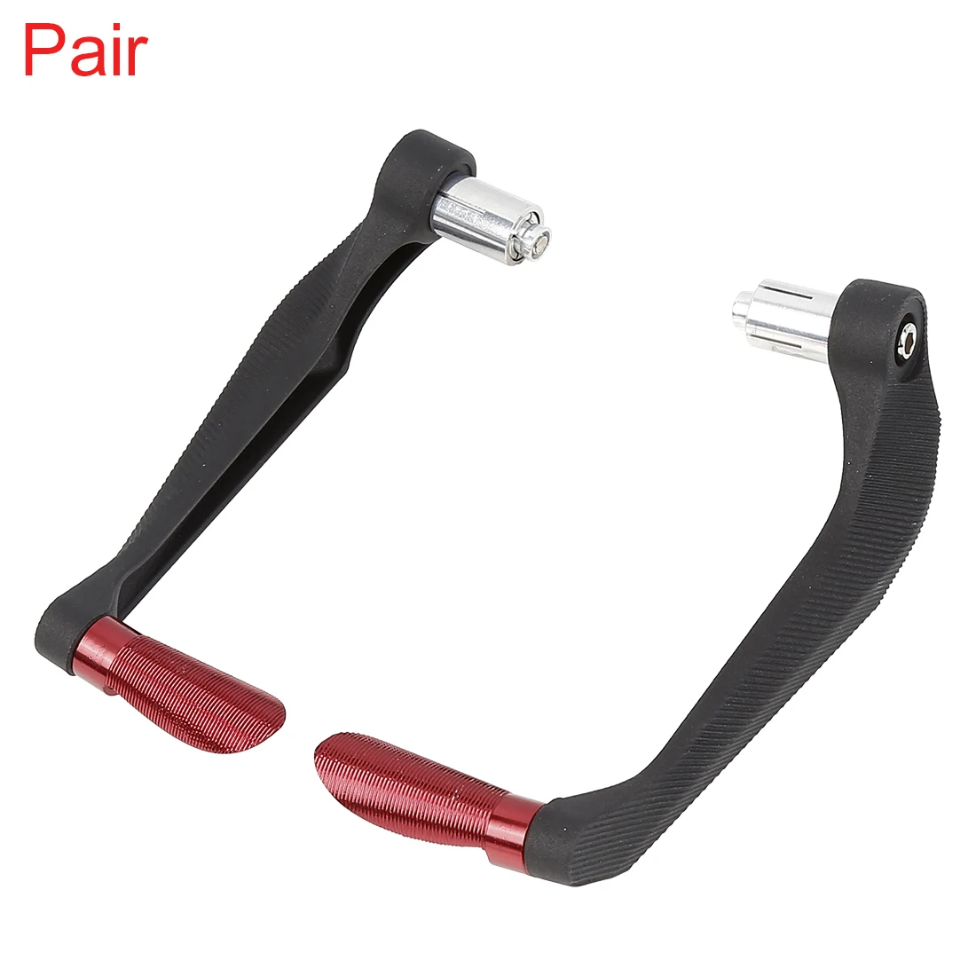 

X Autohaux 1 пара 22 мм полосатый протектор рычага тормоза сцепления, защита рук для мотоцикла, красный