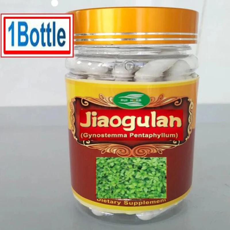 

1 флакон, 90 шт., Gynostemma Jiaogulan порошок с экстрактом в капсуле