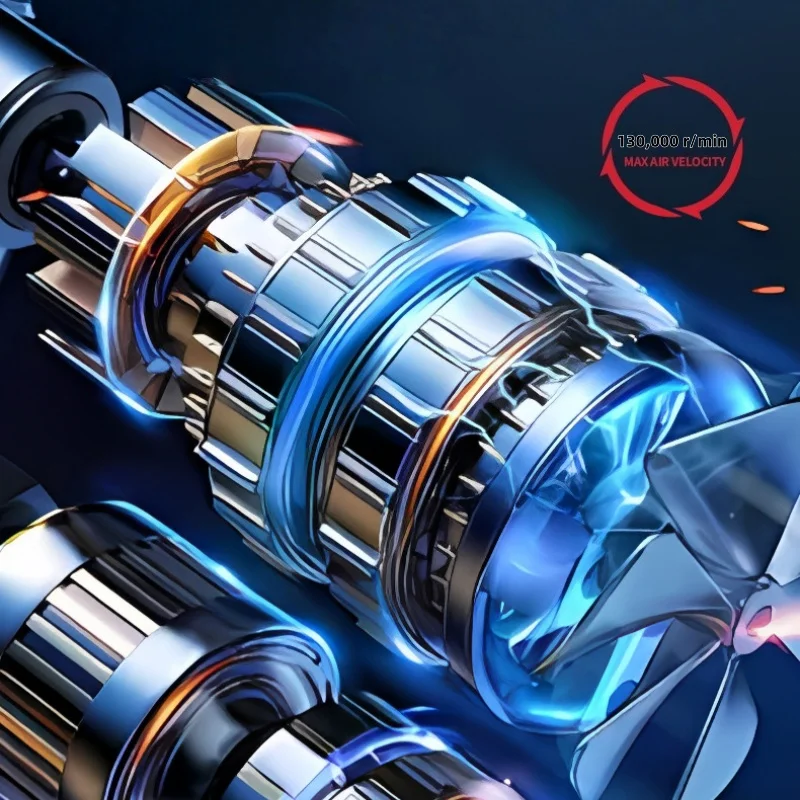 무선 송풍기 190W 고속 130000rpm 2.4N 충전식 공기 송풍기 밀워키 12V 배터리 도구에 적합