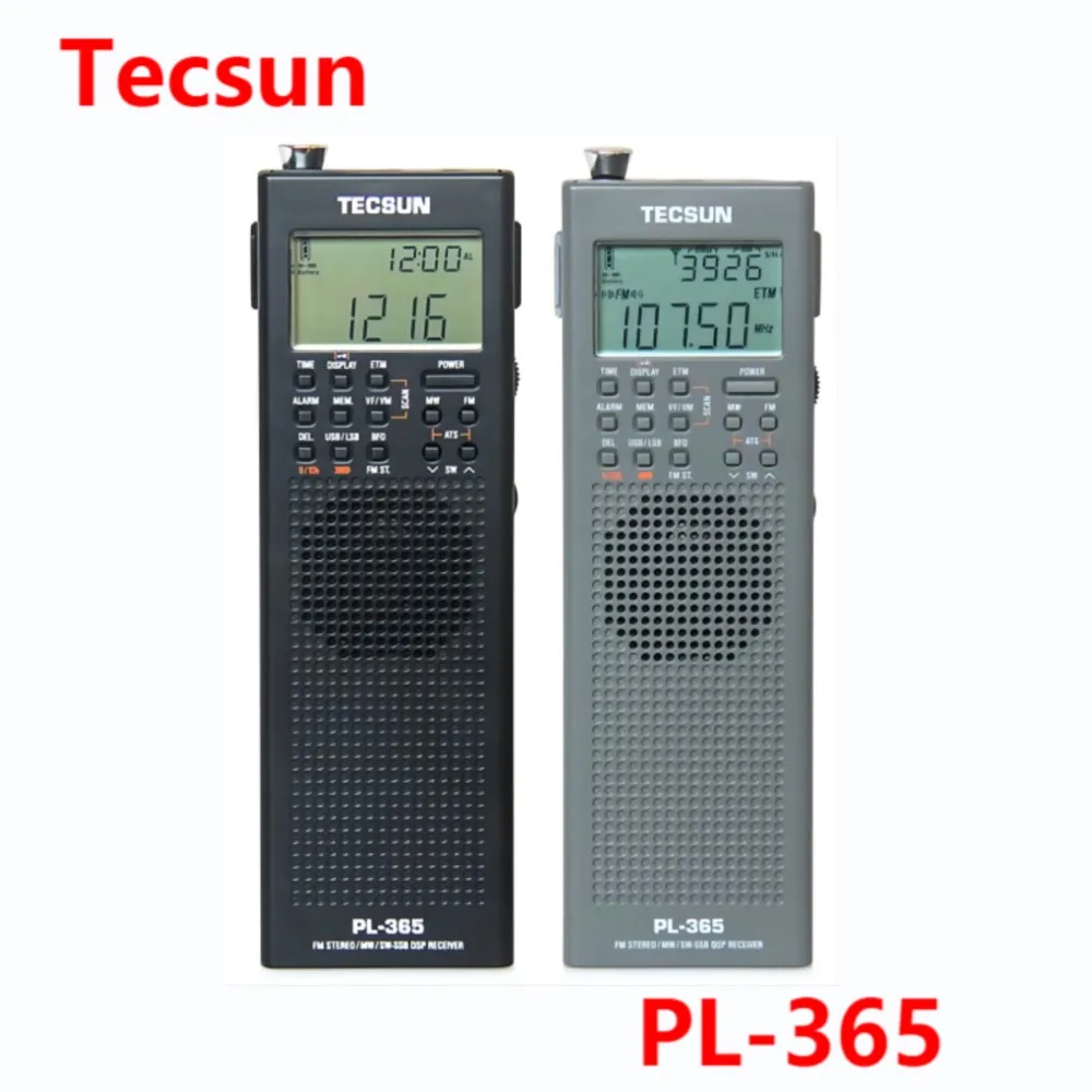 

Tecsun PL-365 Full Band Digital Demodulation DSP/Single Sideband SSB Receiver/Stereo Radio