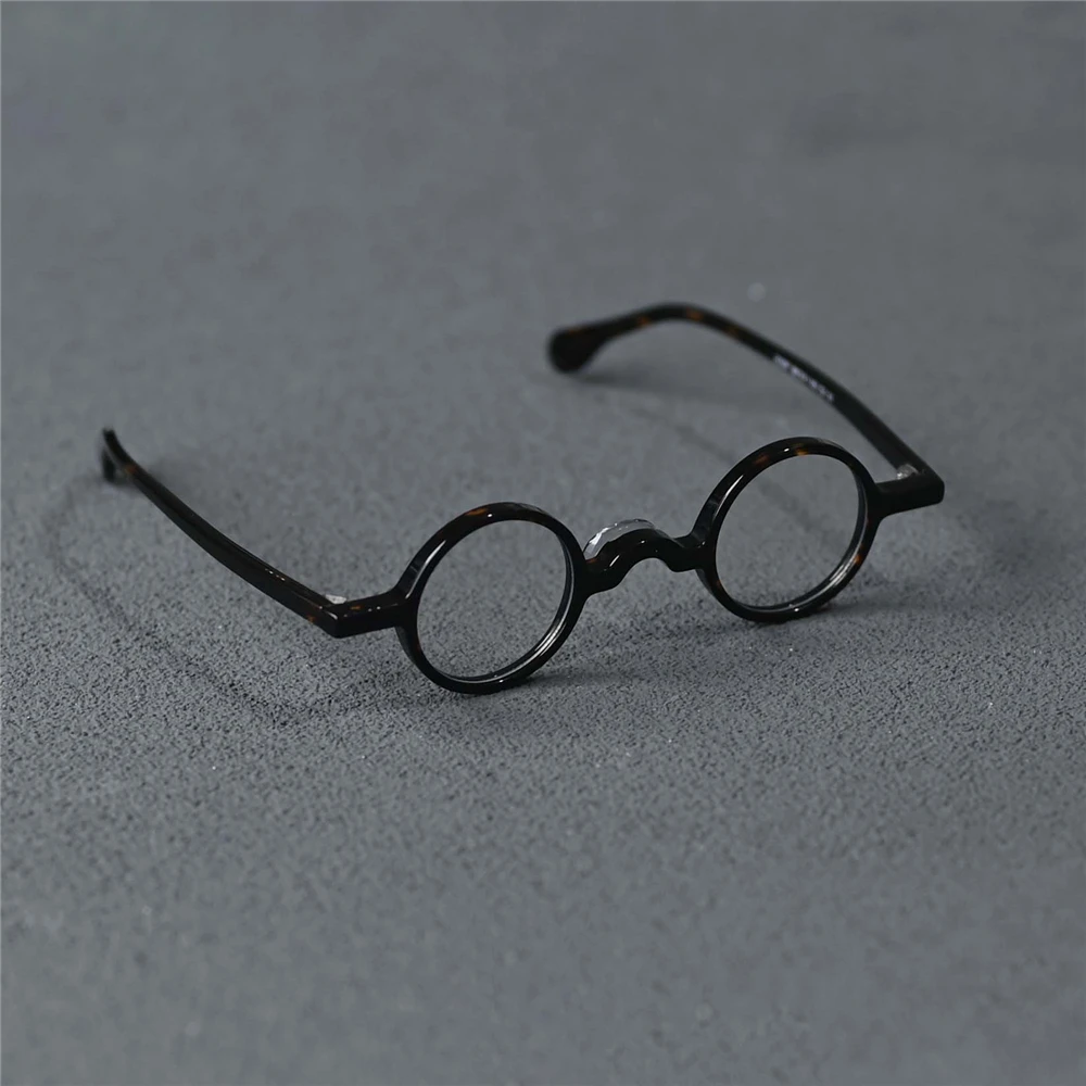 Cubojue Women's Full Rim Round Acetate Eyeglasses