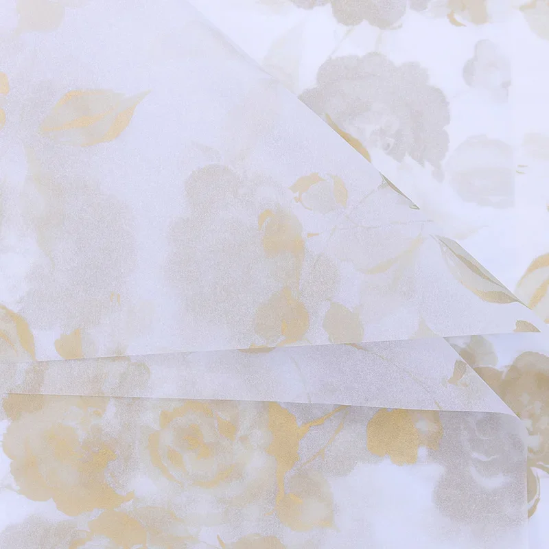 Leopard/Marble/Rose Flower Wrapping Tissue Paper craft paper flower wrapping paper scrapbooking material handmade craft paper diy craft materials handmade paper scrapbooking paper gift wrapping paper floral wrapping paper 20 Sheets Shoes Gift Packing 50*70cm