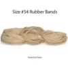 Size #54, various sizes, Everyday Rubber bands, Commercial Rubber bands - 1/4 pound bag 2