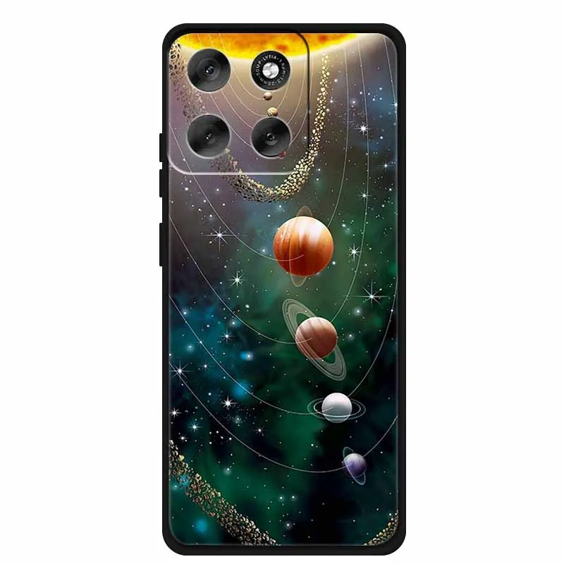 Luxury Silicone TPU Etui Cover - Soft Pink Anime Back Case