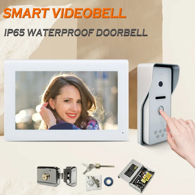 

video door bell intercom wifi enabled wireless security camera for home price door capacitive touch screen,16 ringtones, date,