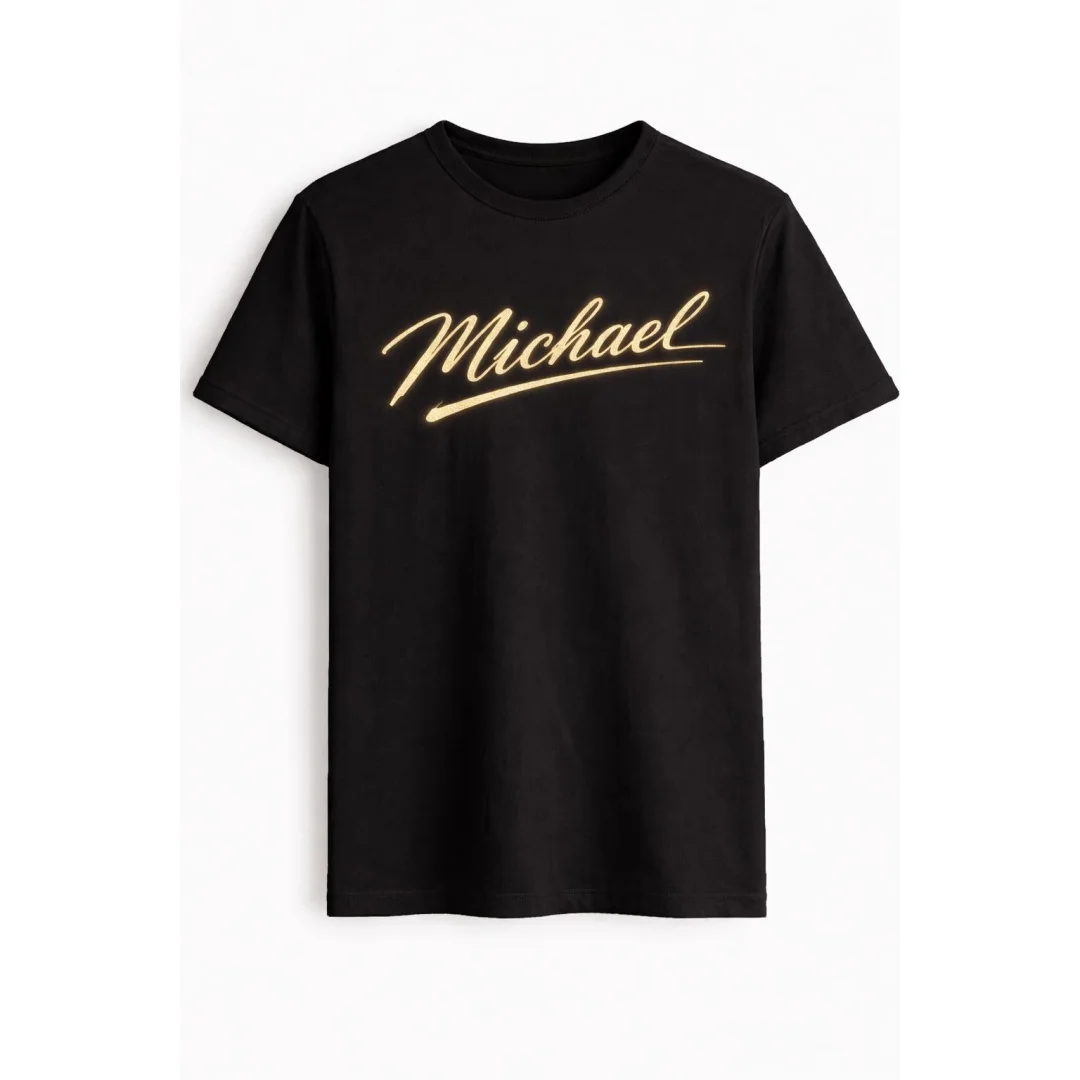 Michael Jackson Movie Shirt Rock band retro graphic T-shirt Summer Fashion cotton Men's T-Shirt Kid's Clothing Tee Y2k Woman 