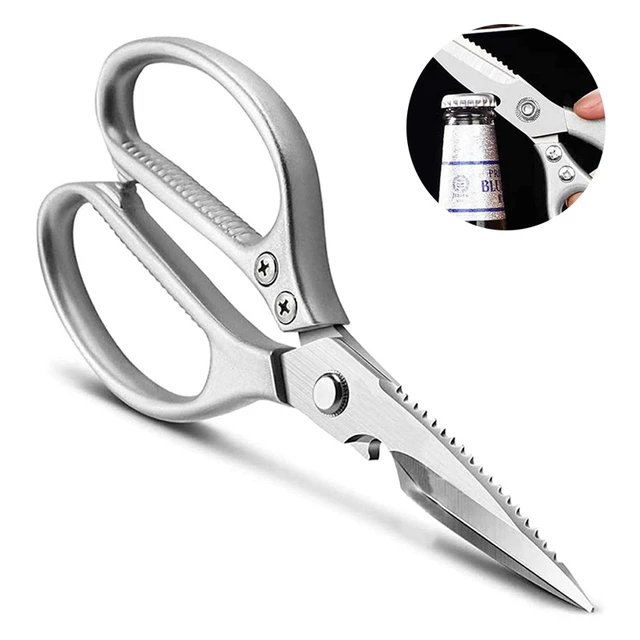 Kitchen Accessories Scissors Stainless Steal Sharp Multi Function Tool Food  Scissor For Chicken Vegetable Barbecue Meat Fish - AliExpress