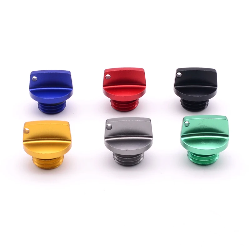 Motorcycle Crankcase Cap CNC Engine Oil Filler Screw Cover Plug M20*2.5 For Yamaha MT09 FZ09 MT09Tracer Honda CBR Kawasaki Ninja