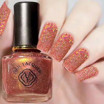 Long-lasting Waterproof Nail Polish Laser Effect Gloss Quick Drying Varnish 1