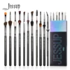 Jessup Eye Makeup Brushes Set,Professional Makeup Brush,Synthetic Eye Blending Brush Eyeshadow Brush Eyebrow Crease Shader T341