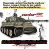 1：16 German Tiger Camouflage Tiger Heavy Remote Control Tank Smoke Launching Sound Effects Faux Realistic Model Kid Gift 3
