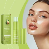 OUHOE Avocado Lip Balm Moisturizing Exfoliating Softening Dead Skin Lip Balm Smooth Lips Keep Lip Skin Soft and Delicate 1