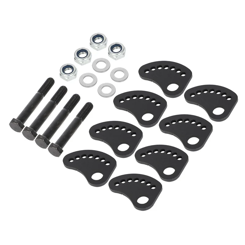 Ajuste de alineación de bloqueo Camber de acero para CHEVROLET Silverado, Kit de perno de leva de brazo superior, 99-18, 1500, 2500, 3500, GMC SIERRA 1500, 2500