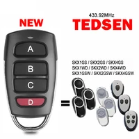 TEDSEN SKX1GS SKX2GS SKX3GS SKX1WD SKX2WD SKX3WD SKX1GSW SKX2GSW SKX3GSW Garage Remote Control 433MHz Fixed Code Key Duplicator 1