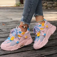 Nouvelles baskets femmes chaussures De créateur femmes léger maille respirant polyvalent en plein air décontracté vulcaniser chaussures Zapatos De Mujer 6