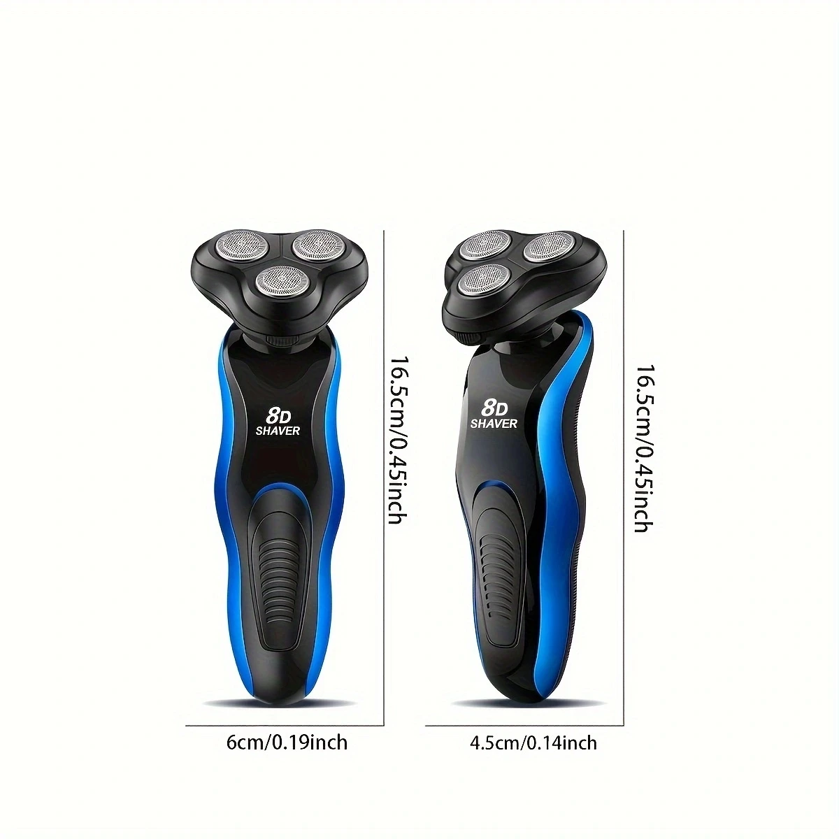1pc 8D Multifunctional four-in-one electric shaver 4 washable beard shaver rechargeable men's USB rechargeable electric shaver electric razor cordless shaver