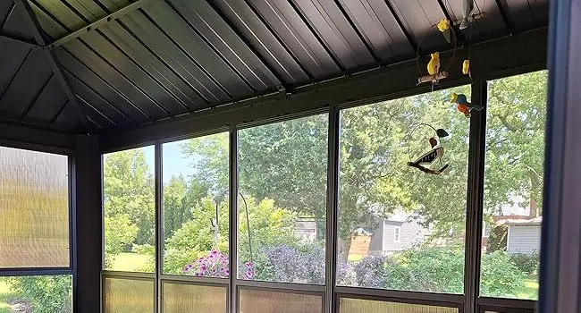 sunroom solarium screen house screened gazebo domi solarium purple leaf sunroom