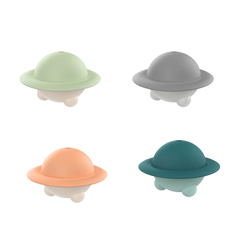 

Silicone Ice Hockey Ice Box 4Pcs Round Ice Block Mold Large Home Whisky Ice Lattice DIY Model