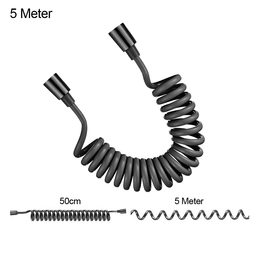 

Bathphone Spring Hose Bathing Telephone Line Tube Flexible Tube Spring Hose Toilet Spray Gun Shower Hose Home Improvement