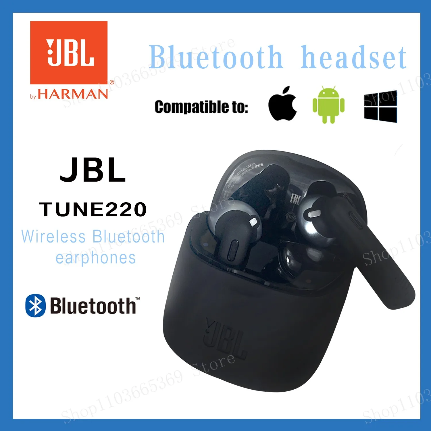 True Wireless Earbuds Jbl Harman Tune 220 Tws True Wireless